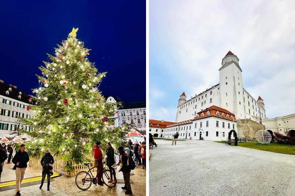 Bratislava Castle and Bratislava Christmas Market Travel