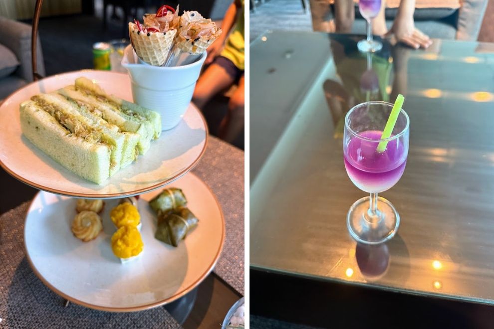 Club Siraa Lounge Thai Afternoon Tea Amari Bangkok Thailand Travel Daily Review