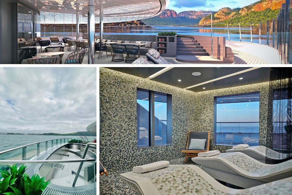 Exploring The Ultra-Luxury Expedition Yacht Scenic Eclipse II Spa and Pools Travel