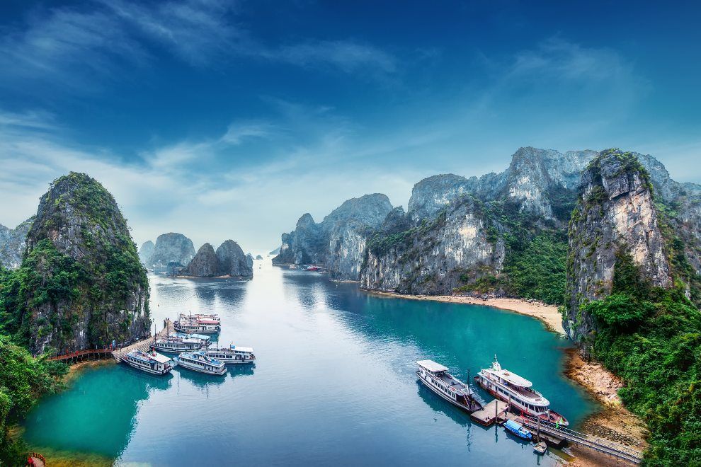 Going backpacking? Make sure your travel insurance policy can keep up with your trip Ha Long Bay 