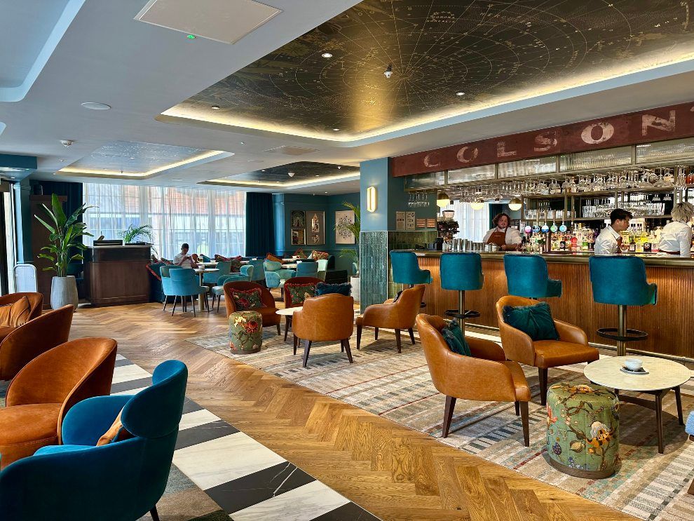 Hotel Indigo Exeter, an IHG Hotel Travel Daily Hotel Review Colsons Bar 
