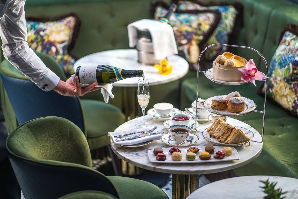 Last Minute Mothers Day Gift Inspiration Travel Inspired afternoon tea at 5-star hotel The Academy 