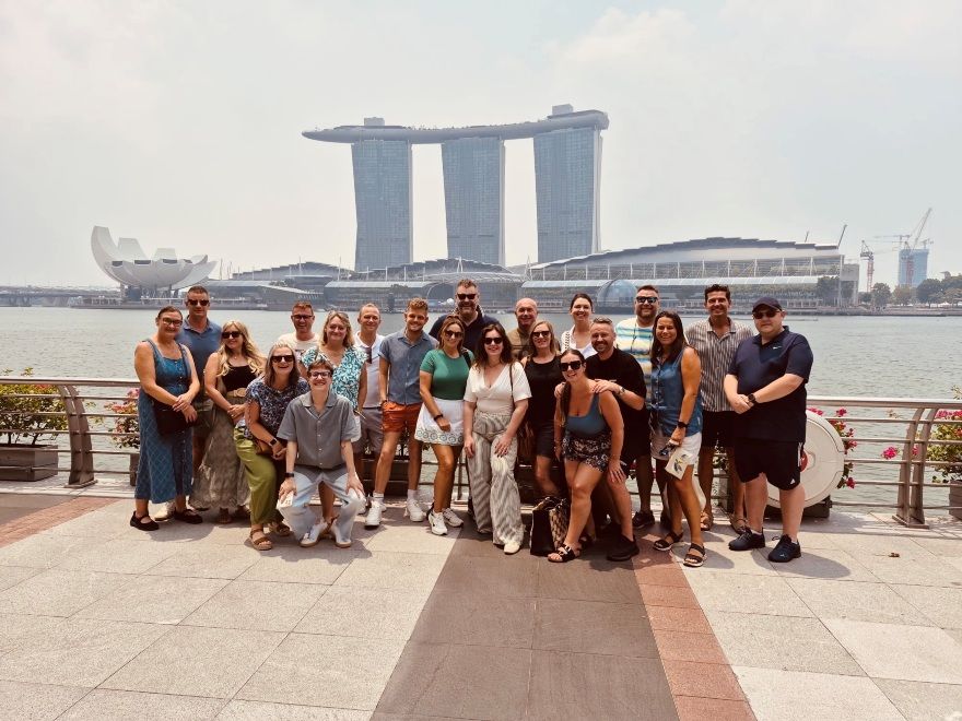 Marina Bay Sands Group Travel Counsellors Gold Trip Singapore