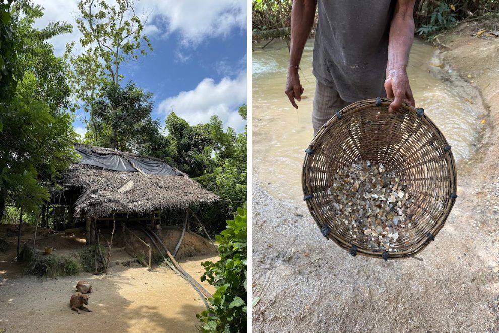 Meetiyagoda Moonstone Mine Sri Lanka travel guide worldschooling Meetiyagoda Moonstone Mine Sri Lanka travel guide worldschooling