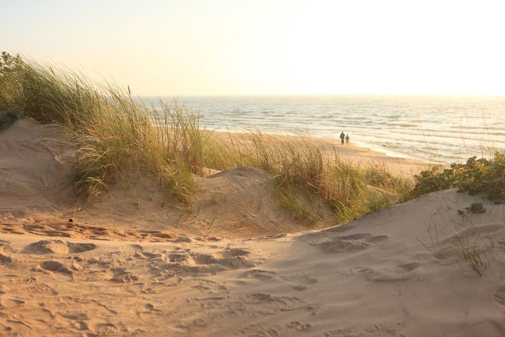 Palanga Beach Lithuania summer travel