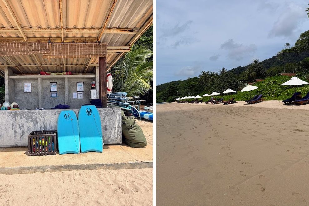 Pimalai Resort and Spa Koh Lanta Thailand Ba Kan Tiang Beach water sports travel review