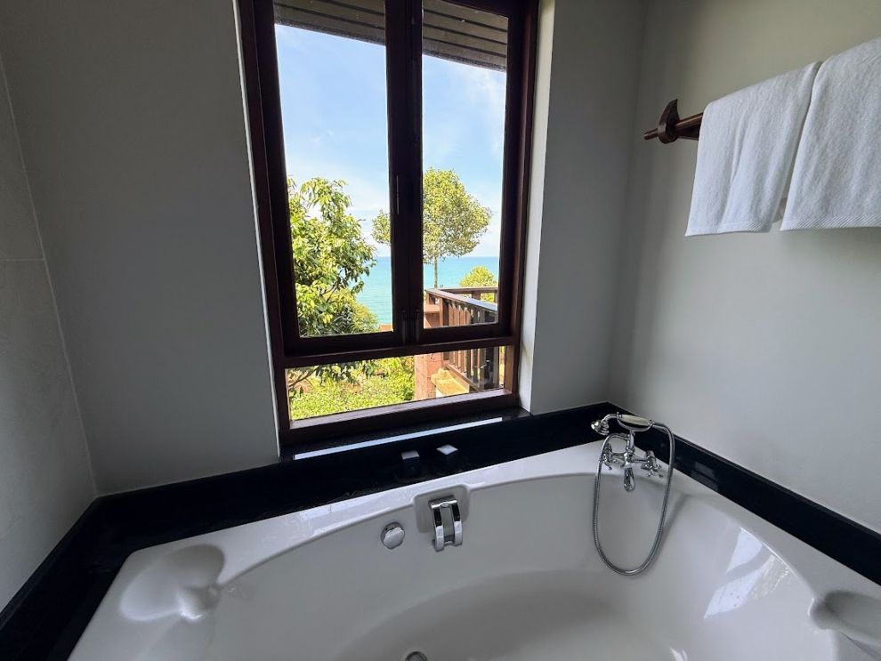 Pimalai Resort and Spa Koh Lanta Thailand Ocean View Two Bedroom Private Pool Villa bath