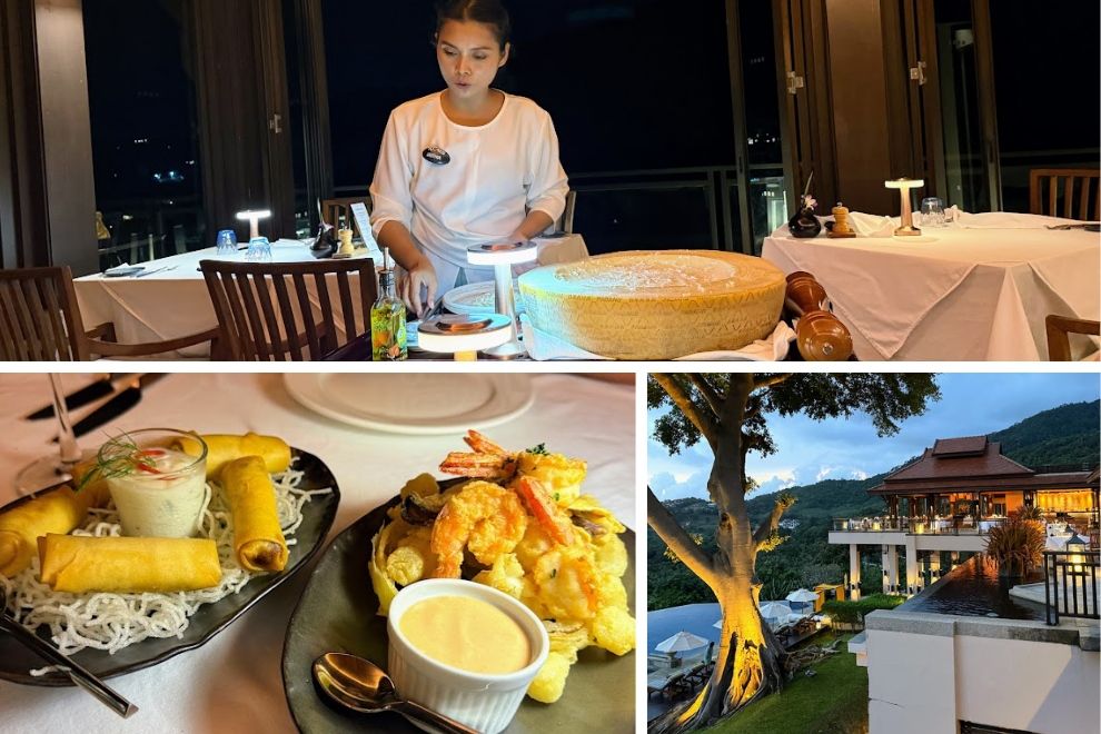 Pimalai Resort and Spa Koh Lanta Thailand dining options Seven Seas Restaurant Rak Talay Beach Bar 