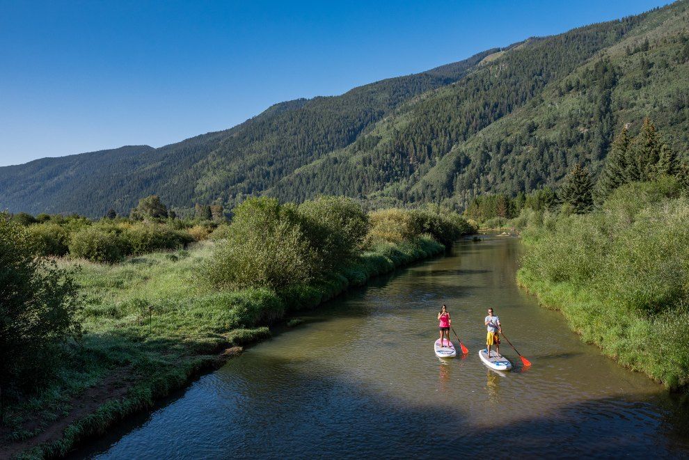 Top Things to do and Places to Visit in Aspen Snowmass in the Summer North Star Nature Preserve SUP 