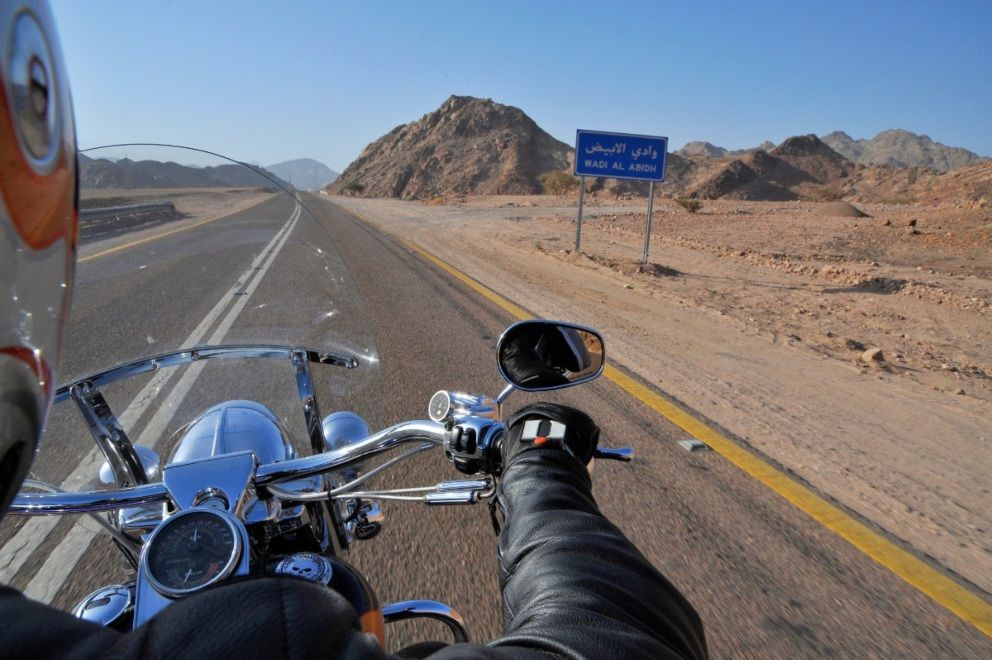 Travels with Maridadi Harley-Davidson Adventures in Saudi Arabia Bizzie Frost travel books