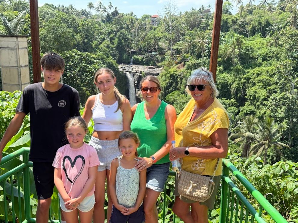 Wanderlearn Bali Waterfalls Family Time Worldschooling travel