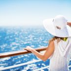 Caribbean Cruise trends woman cruise ship hat travel holidays