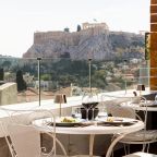 NEW Hotel Athens Table with Acropolis View travel