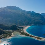 Fethiye, Turkey, sea, natural beach, green mountains, holiday destination, Turkish