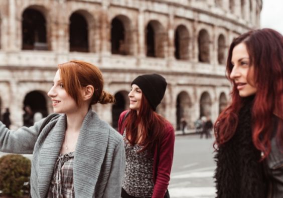 Rome Colosseum friends travel Rome Colosseum friends travel