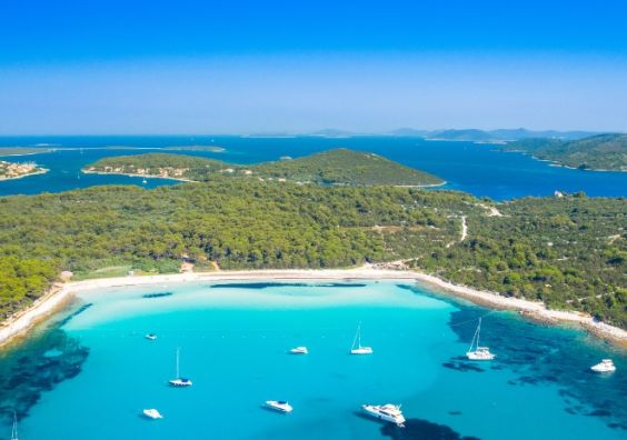 Sakarun Beach on Dugi Otok Island Croatia hidden gem beaches travel
