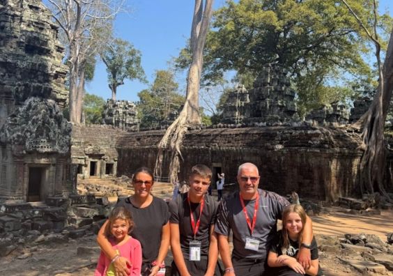 Siem Reap Angkor Wat Ta Prohm Intrepid Family Tour Cambodia Travel
