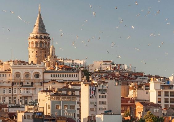 Istanbul showing Galatia tower