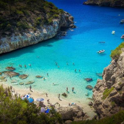 Mallorca beach amber travel