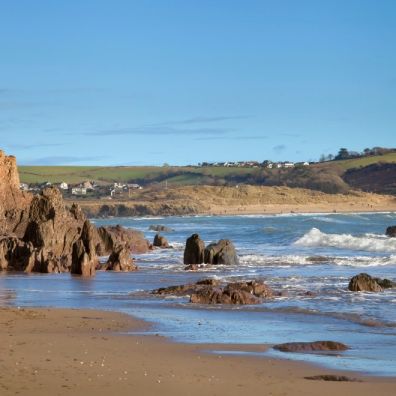 Bigbury on Sea Devon beautiful beaches travel