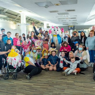 CHAS kids hop on board egg-celent Easter Holiday flight Loganir travel