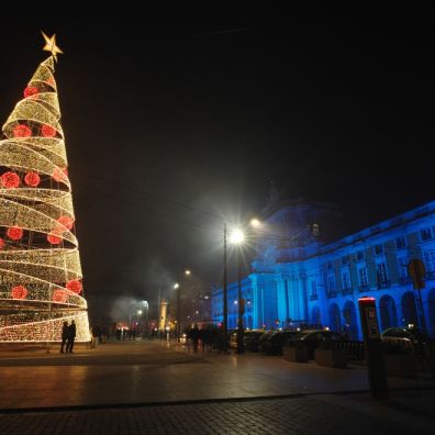 Christmas Decorations Lisbon Travel