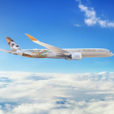 ETIHAD AIRWAYS UNVEILS NEW ‘SUSTAINABILITY50’ AIRBUS A350 ON INAUGURAL FLIGHT TO PARIS