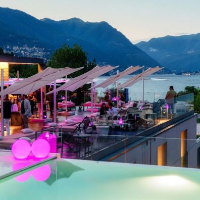 New Pink Summer Lounge and Street food Bar Concept Now Available at Hilton Lake Como