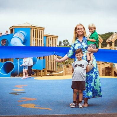 Josie opens Devon holiday parks play area Travel