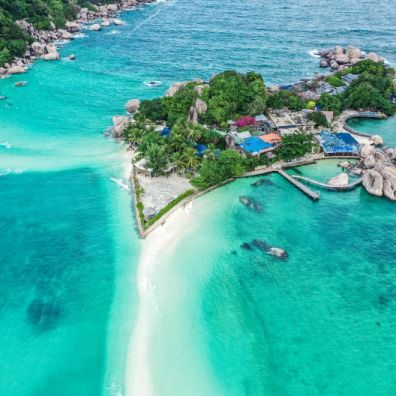 Koh Nang Yuan Koh Tao Thailand Most Instagrammable travel destinations that are cut off from world