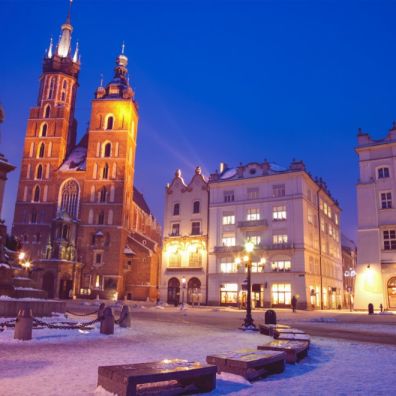 Krakow main square The best budget friendly winter holiday destinations in 2021 travel