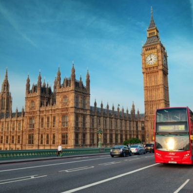 London Big Ben Parliament red bus first time visit travel