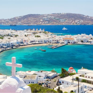 Mykonos Greece New study reveals the cheapest month to visit UK’s most Googled holiday destinations