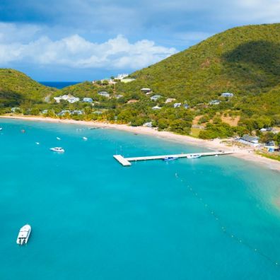 Oualie Bay Nevis Island Caribbean reopens to tourists travel