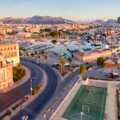 Palermo Sicily travel race across the world