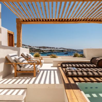 Premium Suite with Sea View & Plunge Pool Extend Your Summer Holiday at N Hotel Mykonos travel