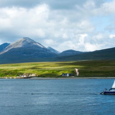 Sailing Scotland The Paps of Jura holiday travel.