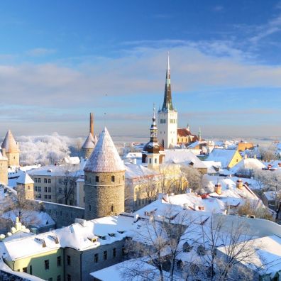 Tallinn Estonia Top 10 Snowiest Cities in Europe for a Wintery Weekend Getaway travel