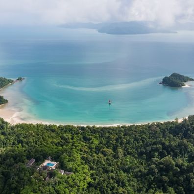 Aerial view of The Datai Langkawi