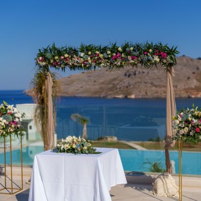 The Ultimate Destination Wedding Romantic Rhodes Lindos Grand