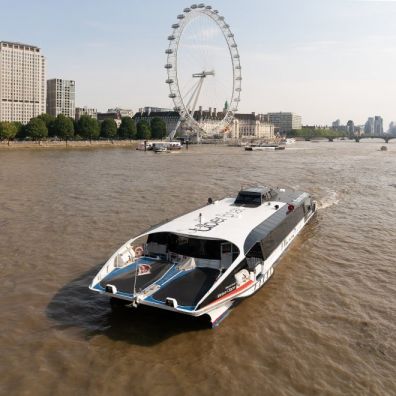 Uber Boat Thames Clippers sustainable travel projects