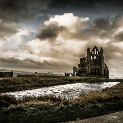 Whitby Abbey Scary places to holiday in the UK Travel