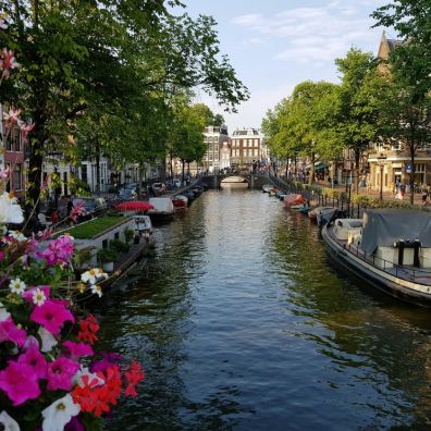 River in Amsterdam