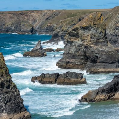 rocky shore during the day