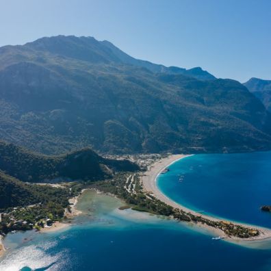 Fethiye, Turkey, sea, natural beach, green mountains, holiday destination, Turkish