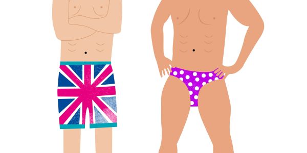 Blushing Brits on Holiday: How Body-Shy Dads Can Get Around